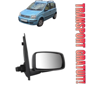 Oglinda Dreapta FIAT PANDA Hatchback Van (169_) din 2004 - 2011, Auto, Reglaj manual, Completa
