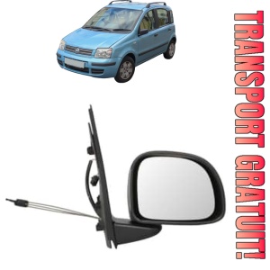 Oglinda Dreapta FIAT PANDA Hatchback Van (169_) din 2004 - 2011, Auto, Reglaj mecanic, Completa