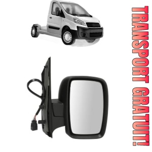 Oglinda Dreapta FIAT SCUDO Platform/Chassis (270_, 272_) din 2007 - 2016, Auto, Reglaj electric, Completa