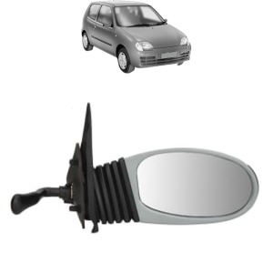 Oglinda Dreapta FIAT SEICENTO / 600 (187_) din 1997 - 2010, Auto, Reglaj mecanic, Completa - Img 2