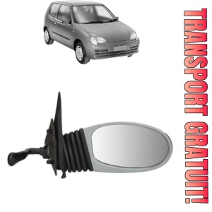 Oglinda Dreapta FIAT SEICENTO / 600 (187_) din 1997 - 2010, Auto, Reglaj mecanic, Completa