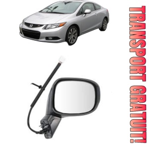 Oglinda Dreapta HONDA CIVIC IX Coupe din 2014, Auto, Reglaj electric, Completa