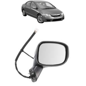 Oglinda Dreapta HONDA CIVIC IX Saloon (FB) din 2011 - 2016, Auto, Reglaj electric, Completa - Img 2