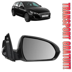 Oglinda Dreapta HYUNDAI i30 (PDE, PD, PDEN) din 2016 - 2021, Auto, Reglaj electric, Completa