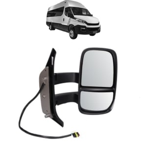 Oglinda Dreapta IVECO DAILY VI Bus din 2014 - 2022, Auto, Reglaj electric, Completa - Img 2