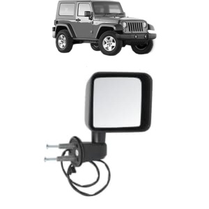 Oglinda Dreapta JEEP WRANGLER III (JK) din 2006 - 2015, Auto, Reglaj electric, Completa - Img 2