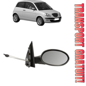 Oglinda Dreapta LANCIA Y (840_) din 1995 - 2003, Auto, Reglaj mecanic, Completa