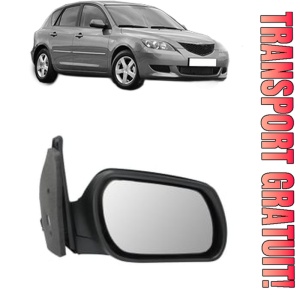 Oglinda Dreapta MAZDA 3 (BK) din 2003 - 2009, Auto, Reglaj electric, Completa