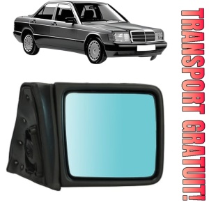 Oglinda Dreapta MERCEDES-BENZ 190 (W201) din 1982 - 1993, Auto, Reglaj electric, Completa