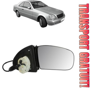 Oglinda Dreapta MERCEDES-BENZ S-CLASS Coupe (C140) din 1992 - 1999, Auto, Reglaj electric, Completa