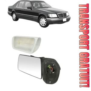 Oglinda Dreapta MERCEDES-BENZ S-CLASS (W140) din 1991 - 1998, Auto, Reglaj electric, Completa