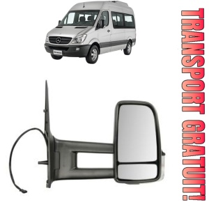 Oglinda Dreapta MERCEDES-BENZ SPRINTER 3-t Bus (B906) din 2006 - 2019, Auto, Reglaj electric, Completa