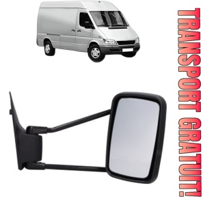 Oglinda Dreapta MERCEDES-BENZ SPRINTER 3-t Van (B903) din 1995 - 2006, Auto, Reglaj manual, Completa