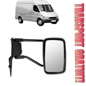Oglinda Dreapta MERCEDES-BENZ SPRINTER 3-t Van (B903) din 1995 - 2006, Auto, Reglaj manual, Completa