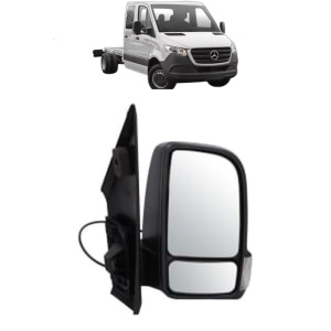 Oglinda Dreapta MERCEDES-BENZ SPRINTER 4-t Platform/Chassis (B907, B910) din 2018 - 2024, Auto, Reglaj manual, Completa - Img 2