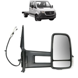Oglinda Dreapta MERCEDES-BENZ SPRINTER 4-t Platform/Chassis (B907, B910) din 2018 - 2024, Auto, Reglaj electric, Completa - Img 2