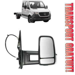 Oglinda Dreapta MERCEDES-BENZ SPRINTER 4-t Platform/Chassis (B907, B910) din 2018 - 2024, Auto, Reglaj electric, Completa