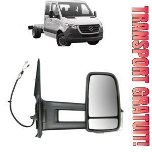 Oglinda Dreapta MERCEDES-BENZ SPRINTER 4-t Platform/Chassis (B907, B910) din 2018 - 2024, Auto, Reglaj electric, Completa