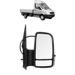 Oglinda Dreapta MERCEDES-BENZ SPRINTER 5-t Platform/Chassis (B906) din 2006 - 2019, Auto, Reglaj electric, Completa - Img 2