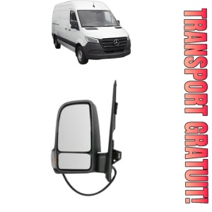 Oglinda Dreapta MERCEDES-BENZ SPRINTER 5-t Van (B907) din 2018 - 2021, Auto, Reglaj electric, Completa
