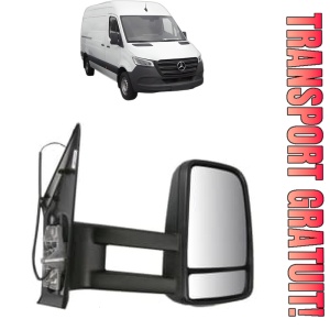 Oglinda Dreapta MERCEDES-BENZ SPRINTER 5-t Van (B907) din 2018 - 2021, Auto, Reglaj manual, Completa
