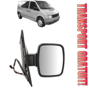 Oglinda Dreapta MERCEDES-BENZ VITO Bus (W638) din 1996 - 2003, Auto, Reglaj electric, Completa