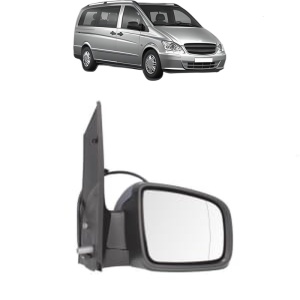 Oglinda Dreapta MERCEDES-BENZ VITO Bus (W639) din 2003 - 2014, Auto, Reglaj electric, Completa - Img 2
