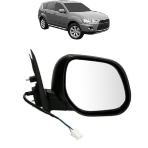 Oglinda Dreapta MITSUBISHI OUTLANDER II Van (CW_W) din 2010 - 2012, Auto, Reglaj electric, Completa - Img 2