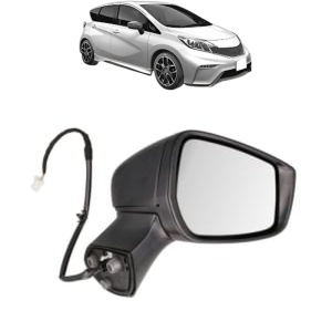 Oglinda Dreapta NISSAN NOTE (E12) din 2012 - 2016, Auto, Reglaj electric, Completa - Img 2