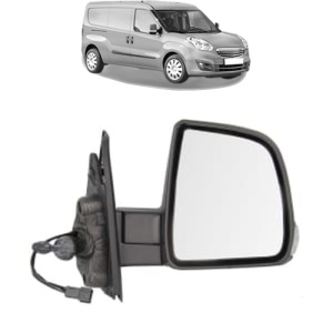 Oglinda Dreapta OPEL COMBO Box Body/MPV (X12) din 2012 - 2016, Auto, Reglaj mecanic, Completa - Img 2