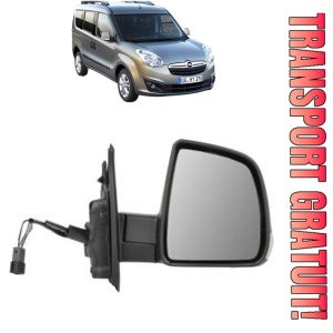 Oglinda Dreapta OPEL COMBO Tour (X12) din 2012 - 2016, Auto, Reglaj mecanic, Completa
