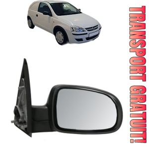 Oglinda Dreapta OPEL CORSA C Hatchback Van (X01) din 2000 - 2012, Auto, Reglaj electric, Completa