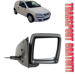 Oglinda Dreapta OPEL CORSA C Hatchback Van (X01) din 2000 - 2012, Auto, Reglaj mecanic, Completa