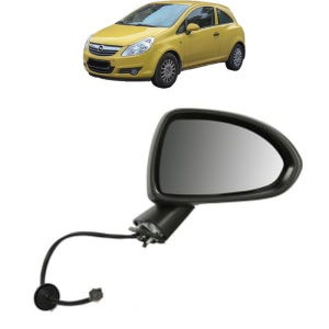 Oglinda Dreapta OPEL CORSA D Hatchback Van (S07) din 2006 - 2014, Auto, Reglaj electric, Completa - Img 2