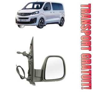 Oglinda Dreapta OPEL VIVARO C Van (K0) din 2019 - 2025, Auto, Reglaj mecanic, Completa