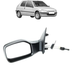 Oglinda Dreapta PEUGEOT 106 II (1A_, 1C_) din 1996 - 2004, Auto, Reglaj mecanic, Completa - Img 2