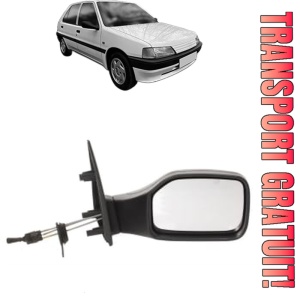Oglinda Dreapta PEUGEOT 106 Van I Hatchback Van (1S_) din 1991 - 1996, Auto, Reglaj mecanic, Completa