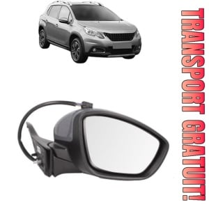 Oglinda Dreapta PEUGEOT 2008 I Van (CU_) din 2018 - 2019, Auto, Reglaj electric, Completa