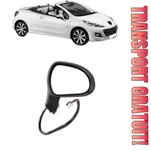 Oglinda Dreapta PEUGEOT 207 CC (WD_) din 2007 - 2015, Auto, Reglaj electric, Completa