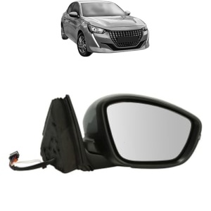 Oglinda Dreapta PEUGEOT 208 II (UB_, UP_, UW_, UJ_) din 2019 - 2025, Auto, Reglaj electric, Completa - Img 2