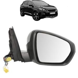 Oglinda Dreapta PEUGEOT 3008 II SUV (MC_, MR_, MJ_, M4_) din 2016 - 2023, Auto, Reglaj electric, Completa - Img 2