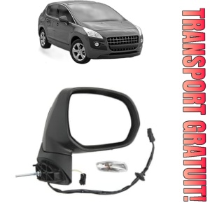Oglinda Dreapta PEUGEOT 3008 Van (0U_) din 2009 - 2016, Auto, Reglaj electric, Completa