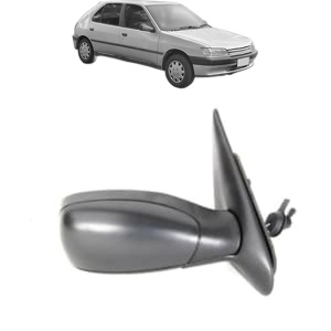 Oglinda Dreapta PEUGEOT 306 Hatchback Van din 1993 - 2001, Auto, Reglaj mecanic, Completa - Img 2