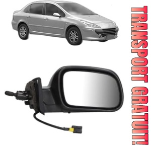 Oglinda Dreapta PEUGEOT 307 Saloon din 2006 - 2012, Auto, Reglaj mecanic, Completa