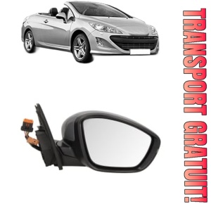 Oglinda Dreapta PEUGEOT 308 CC (4B_) din 2009 - 2014, Auto, Reglaj electric, Completa