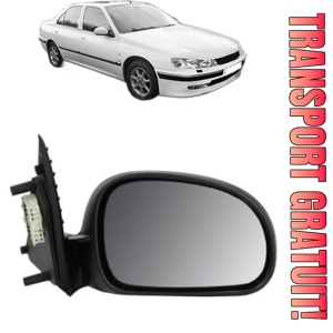 Oglinda Dreapta PEUGEOT 406 (8B) din 1995 - 2004, Auto, Reglaj electric, Completa