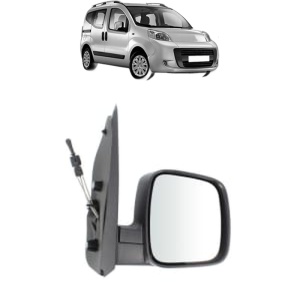 Oglinda Dreapta PEUGEOT BIPPER TEPEE din 2008 - 2010, Auto, Reglaj mecanic, Completa - Img 2