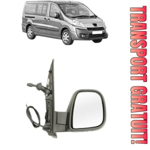 Oglinda Dreapta PEUGEOT EXPERT TEPEE (VF3X_) din 2007 - 2016, Auto, Reglaj mecanic, Completa