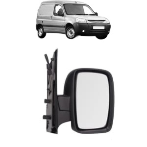 Oglinda Dreapta PEUGEOT PARTNER Box Body/MPV din 2008 - 2016, Auto, Reglaj mecanic, Completa - Img 2
