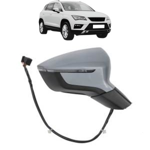 Oglinda Dreapta SEAT ATECA (KH7, KHP) din 2016 - 2021, Auto, Reglaj electric, Completa - Img 2